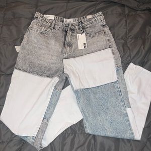 Urban Plant Patch Jeans Size 7 but small make